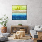 The Sailor by Laura VanHorne on GIANT ART - green abstract