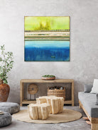 The Sailor by Laura VanHorne on GIANT ART - green abstract