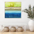 The Sailor by Laura VanHorne on GIANT ART - green abstract
