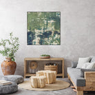Obscured Horizon II by Jennifer Goldberger on GIANT ART - green abstract