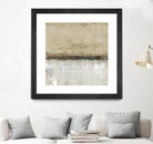 Blue Line I by Tim OToole on GIANT ART - brown abstract