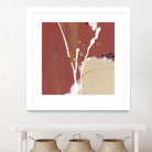 Molecular Dynamics III by June Erica Vess on GIANT ART - red abstract