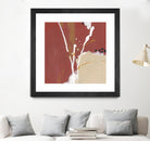 Molecular Dynamics III by June Erica Vess on GIANT ART - red abstract