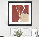 Molecular Dynamics III by June Erica Vess on GIANT ART - red abstract
