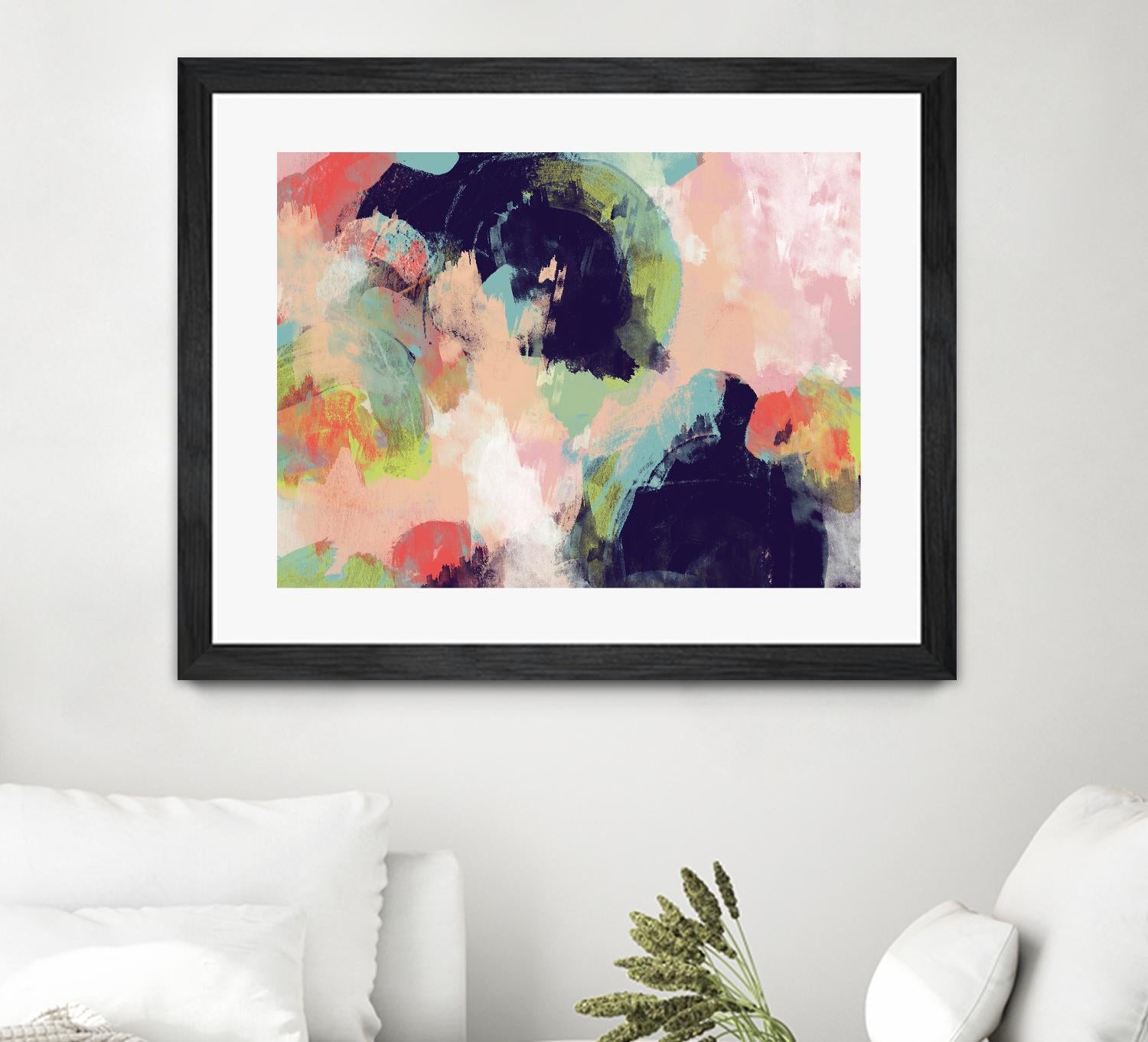 Vibrant Spring I by Studio W on GIANT ART - pink abstract