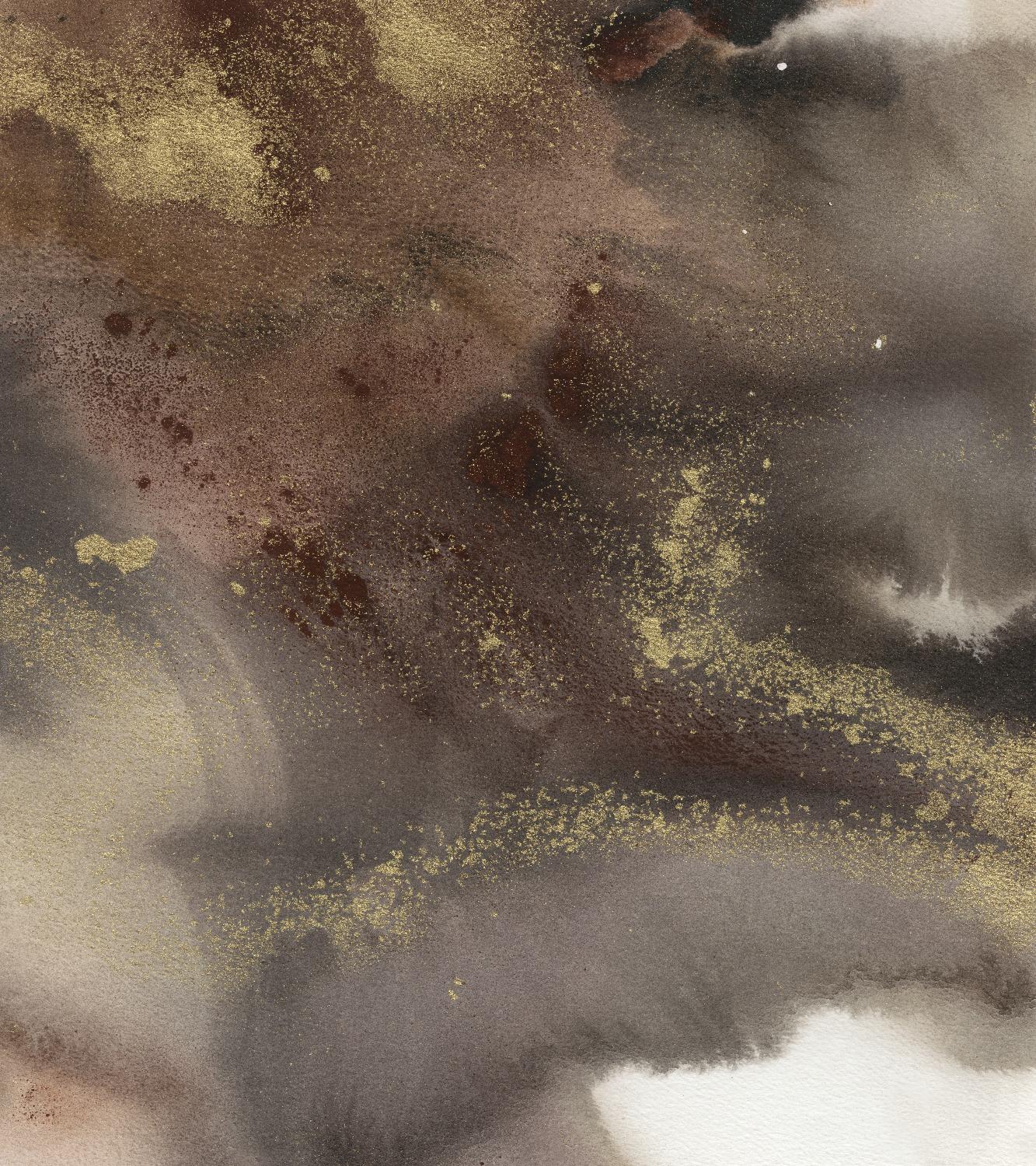 Mountain Seasons IV by Joyce Combs on GIANT ART - brown abstract