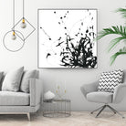 Onyx Expression II by June Erica Vess on GIANT ART - black abstract