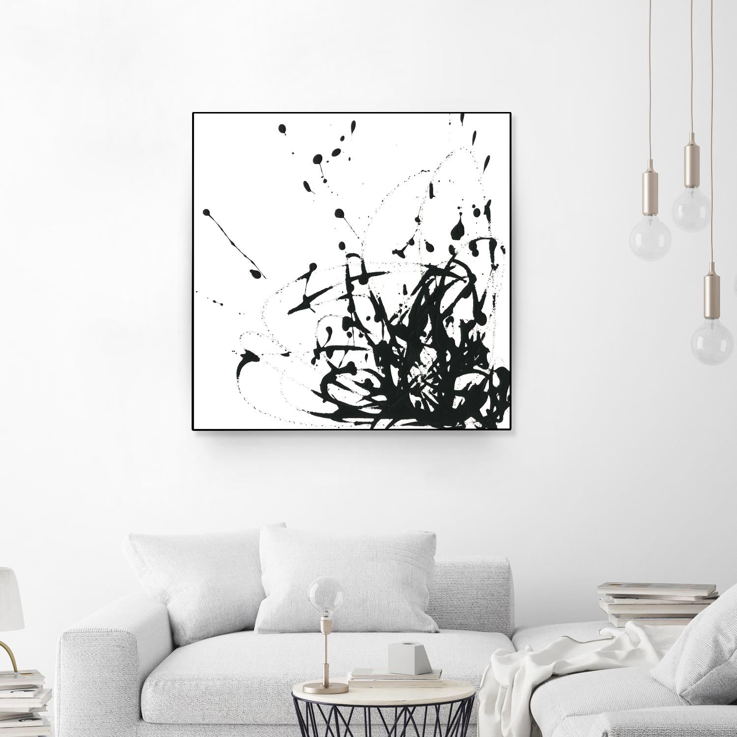 Onyx Expression II by June Erica Vess on GIANT ART - black abstract