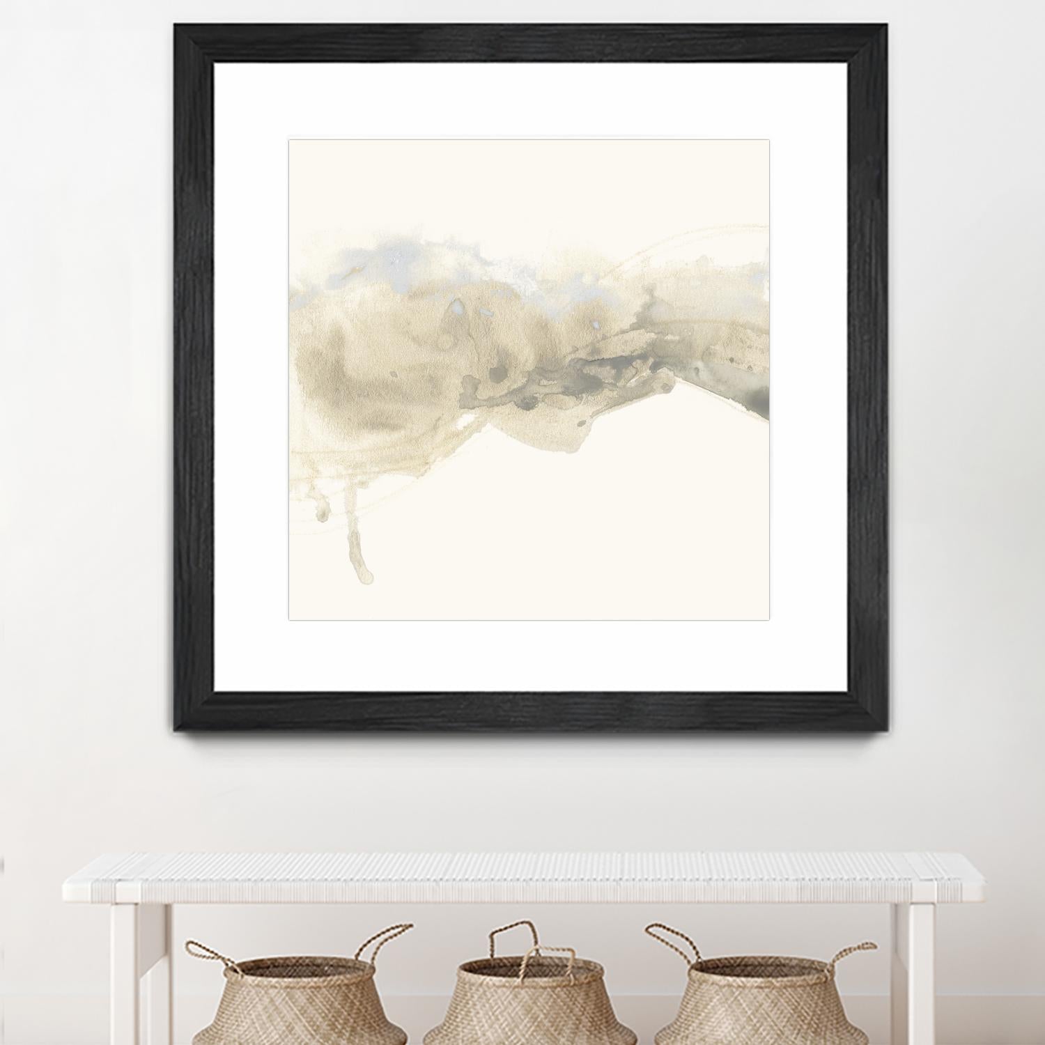 Vapor I by June Erica Vess on GIANT ART - brown abstract