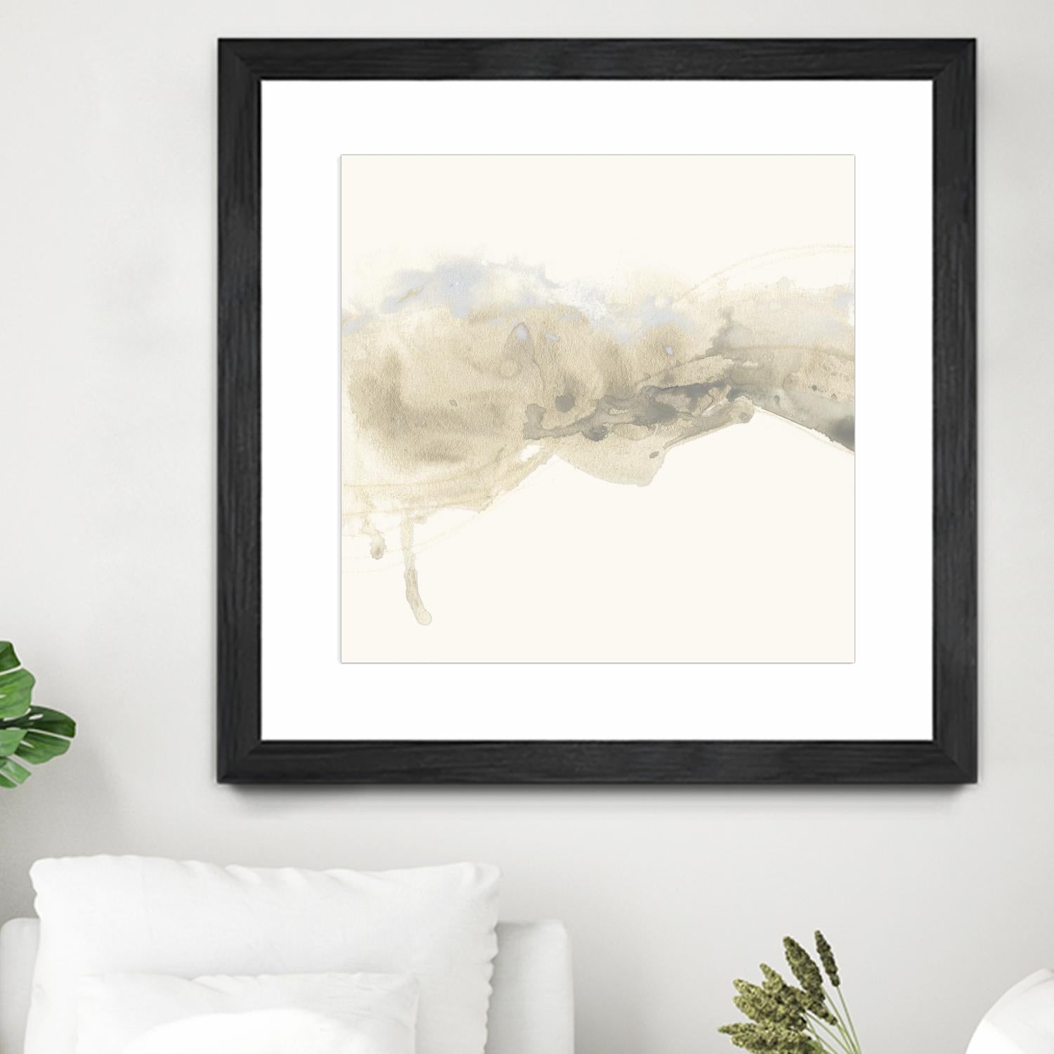 Vapor I by June Erica Vess on GIANT ART - brown abstract