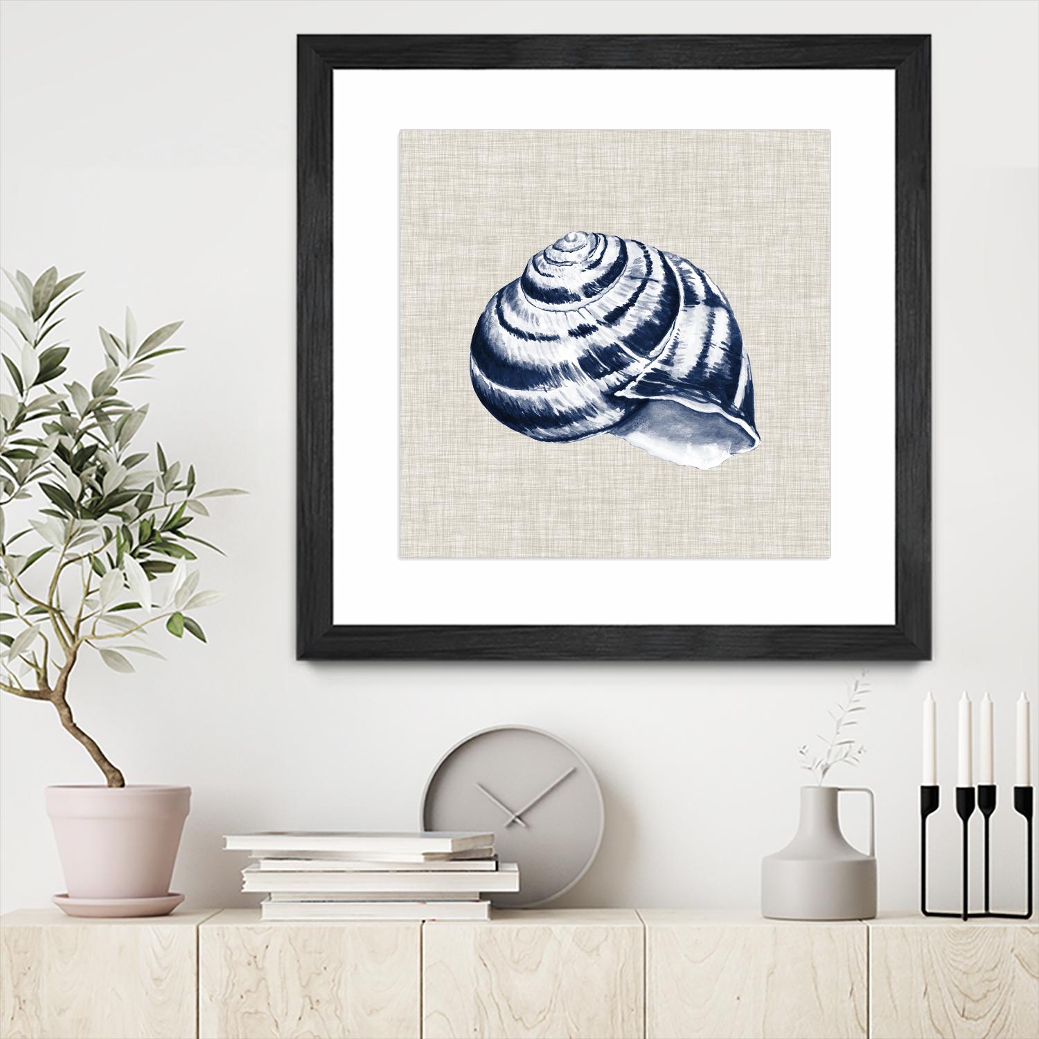 Ocean Memento I by Vision Studio on GIANT ART - blue tropical