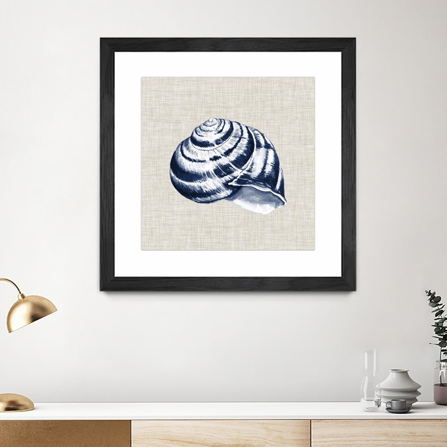 Ocean Memento I by Vision Studio on GIANT ART - blue tropical