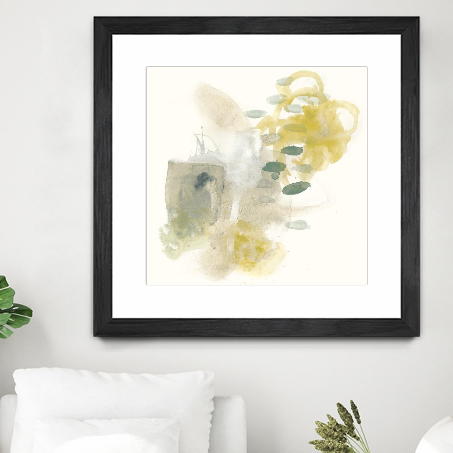 Apex Formula IV by June Erica Vess on GIANT ART - yellow abstract