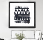 Weft IV by June Erica Vess on GIANT ART - black abstract