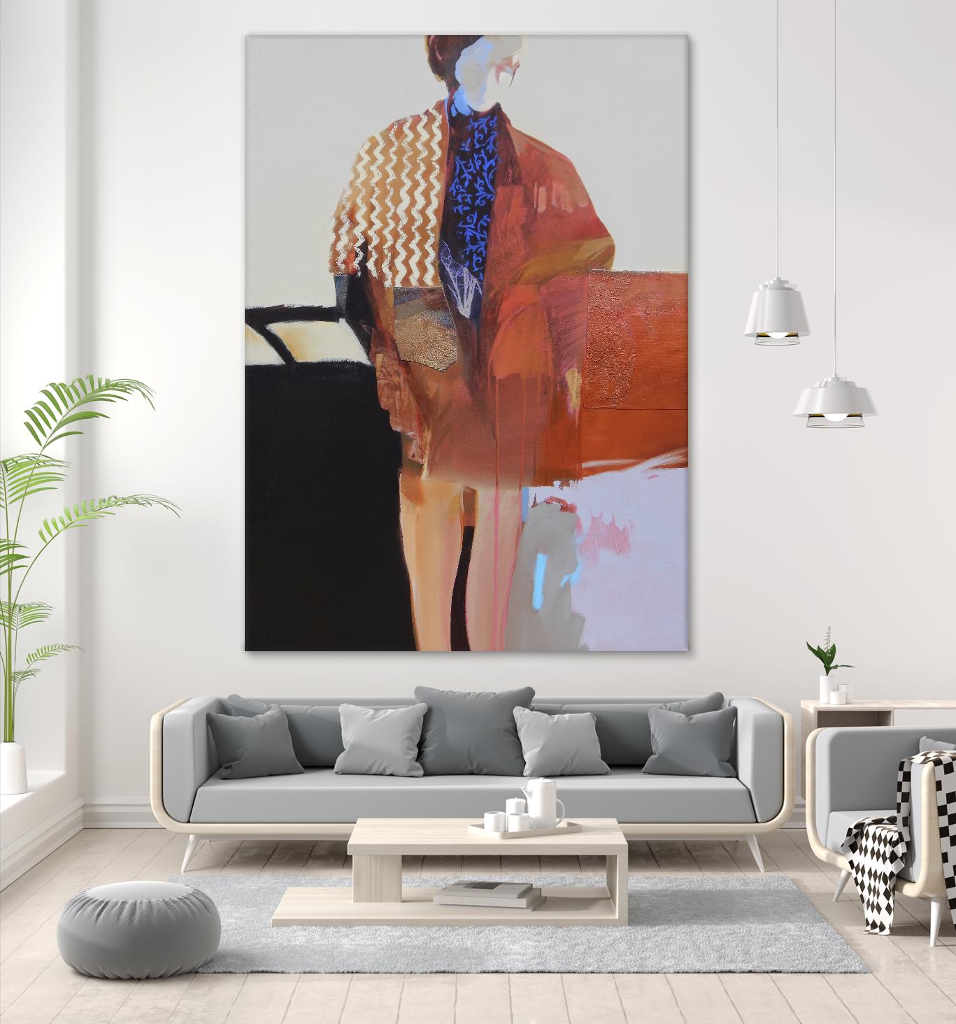 Timeless Moment I by Larry Forgard on GIANT ART - orange fashion