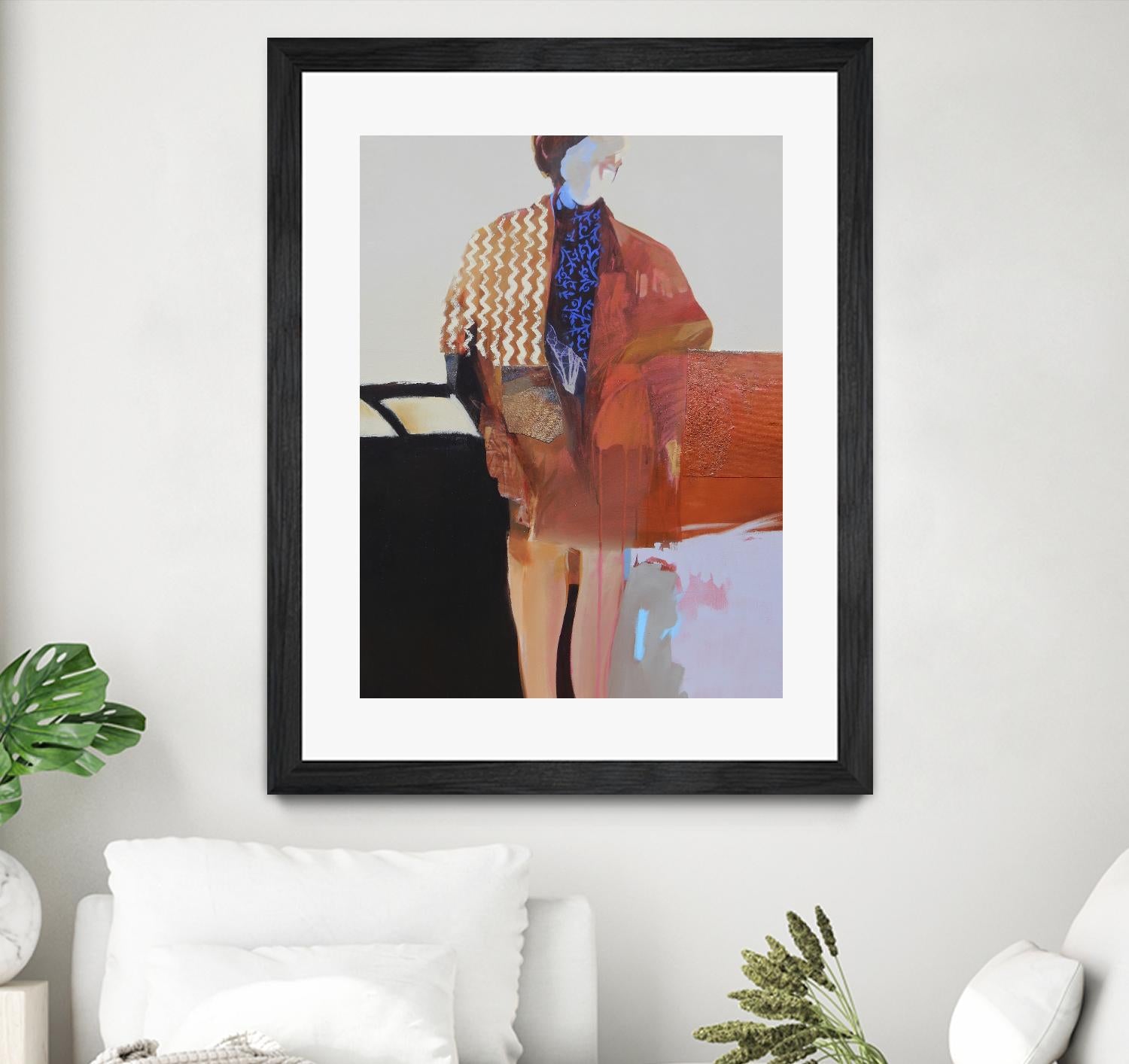 Timeless Moment I by Larry Forgard on GIANT ART - orange fashion