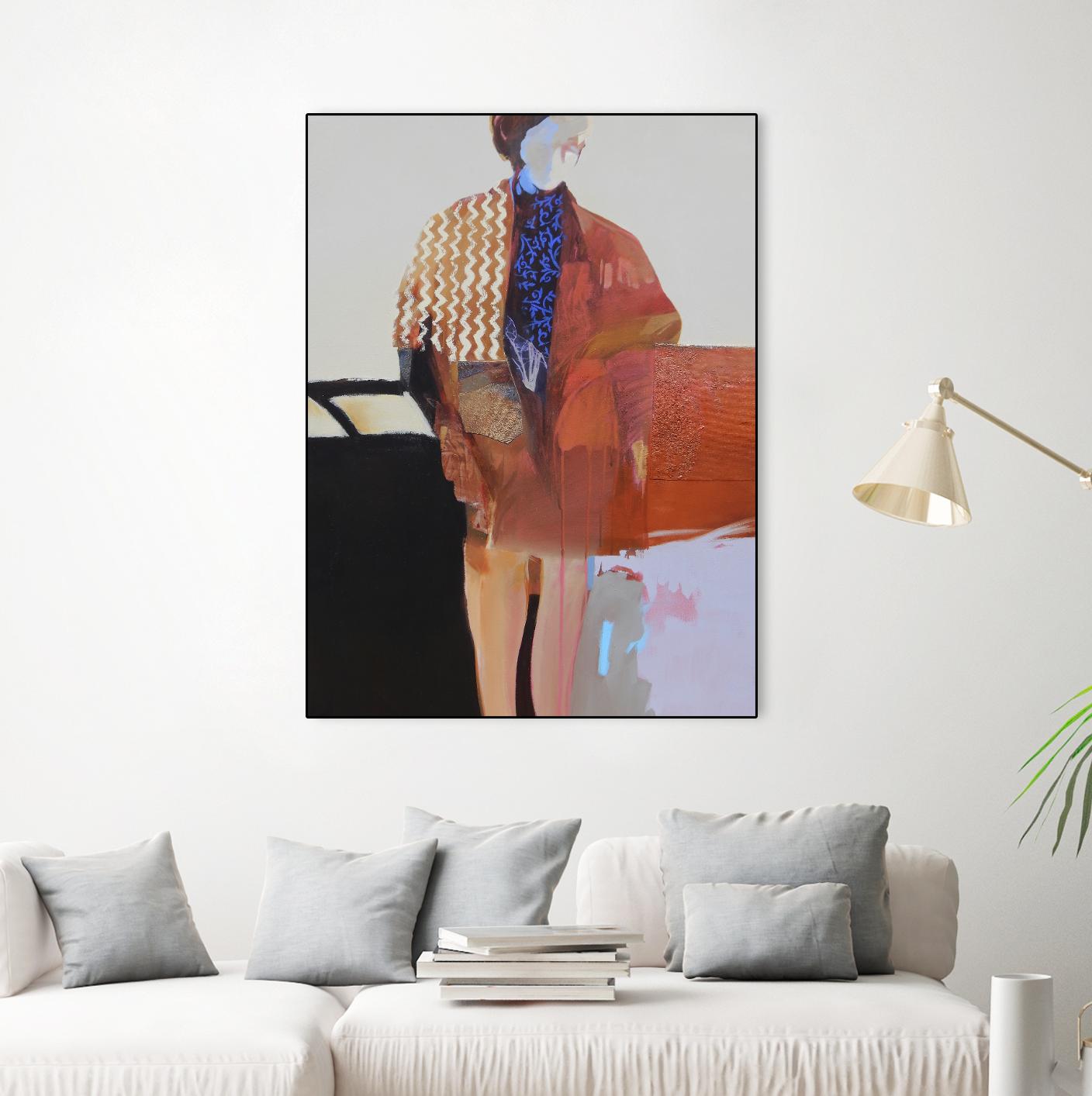 Timeless Moment I by Larry Forgard on GIANT ART - orange fashion