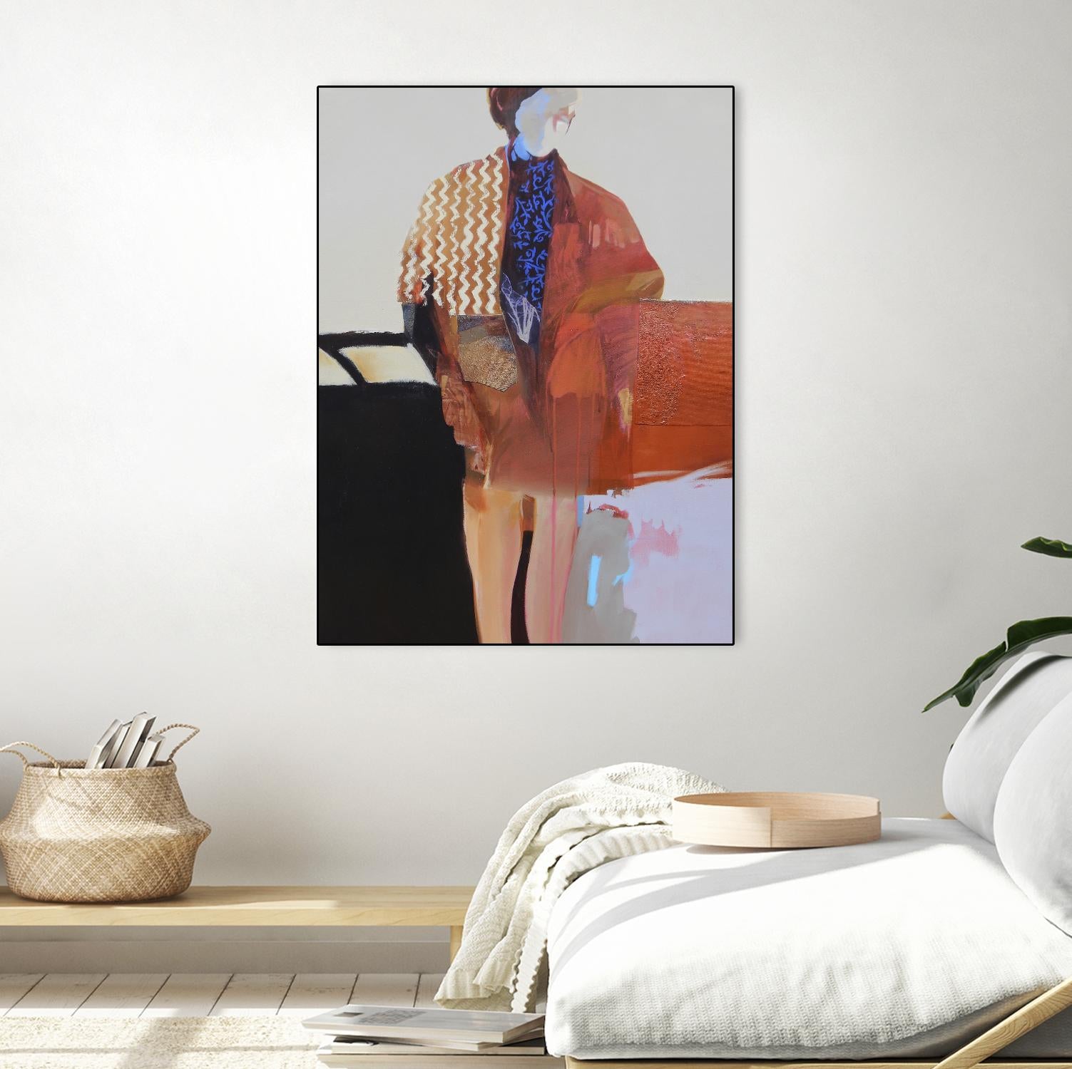 Timeless Moment I by Larry Forgard on GIANT ART - orange fashion