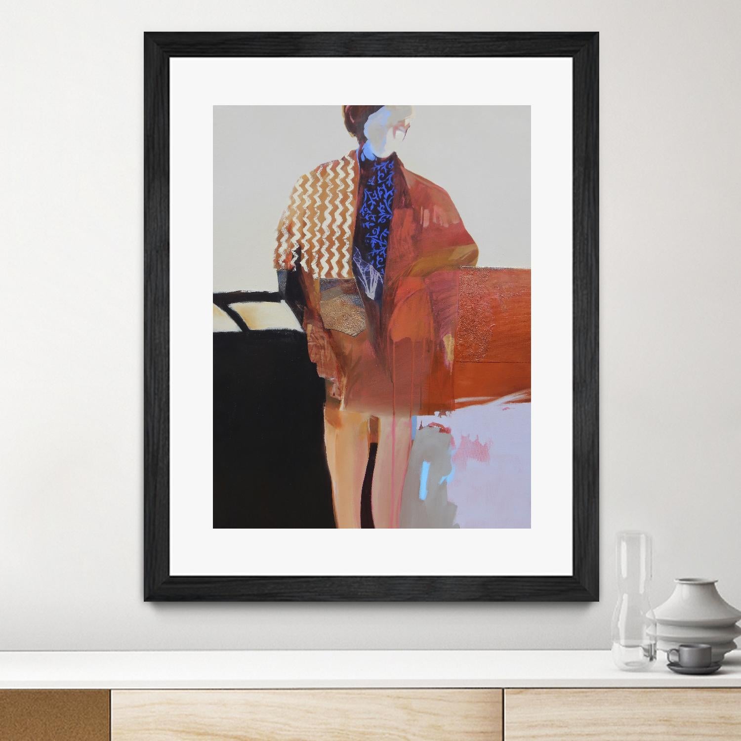 Timeless Moment I by Larry Forgard on GIANT ART - orange fashion