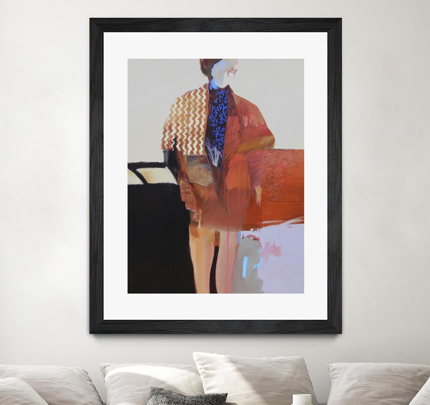Timeless Moment I by Larry Forgard on GIANT ART - orange fashion