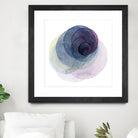 Evolving Planets III by Grace Popp on GIANT ART - blue abstract