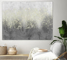Glitter Swirl I by Jennifer Goldberger on GIANT ART - brown abstract