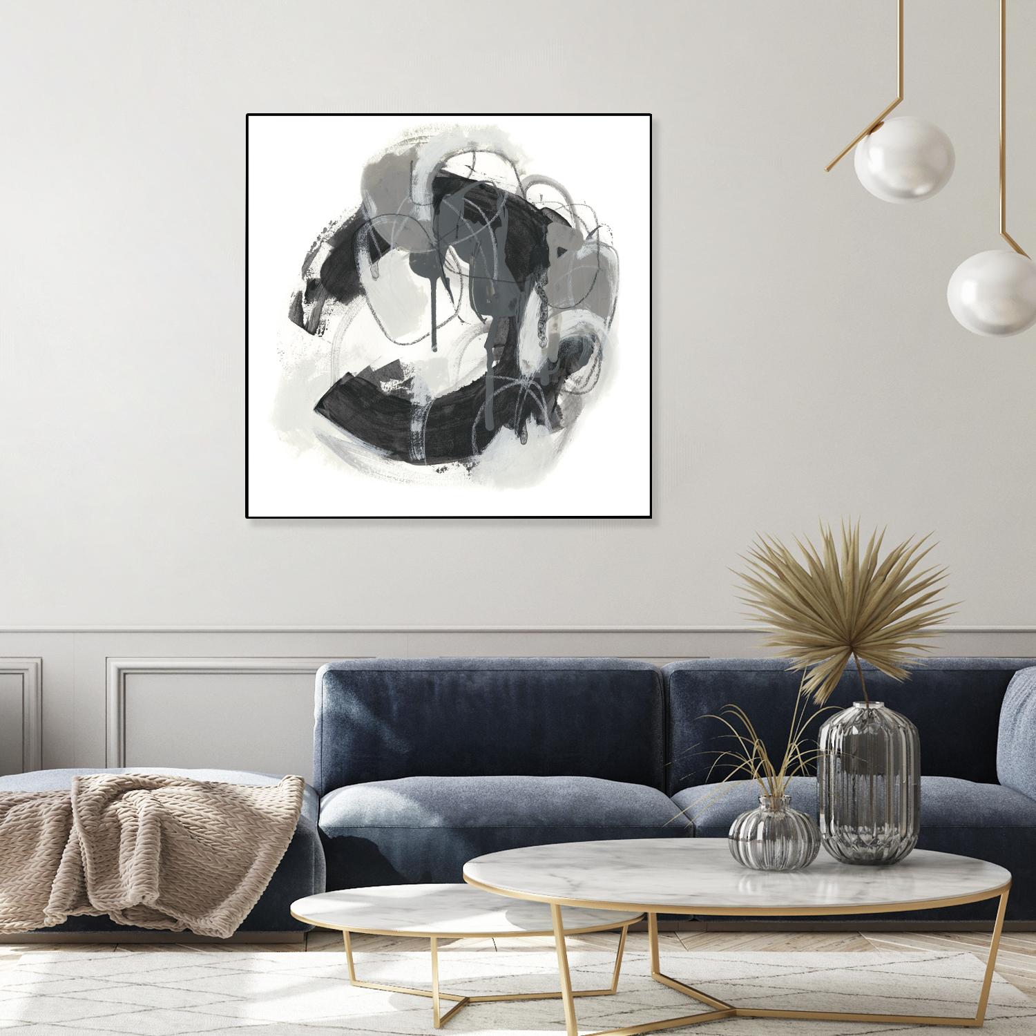 Obsidian Arc I by June Erica Vess on GIANT ART - abstract