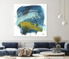 Intuitive Motion IV by June Erica Vess on GIANT ART - blue abstract
