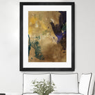 Amber Haze I by Sisa Jasper on GIANT ART - brown abstract
