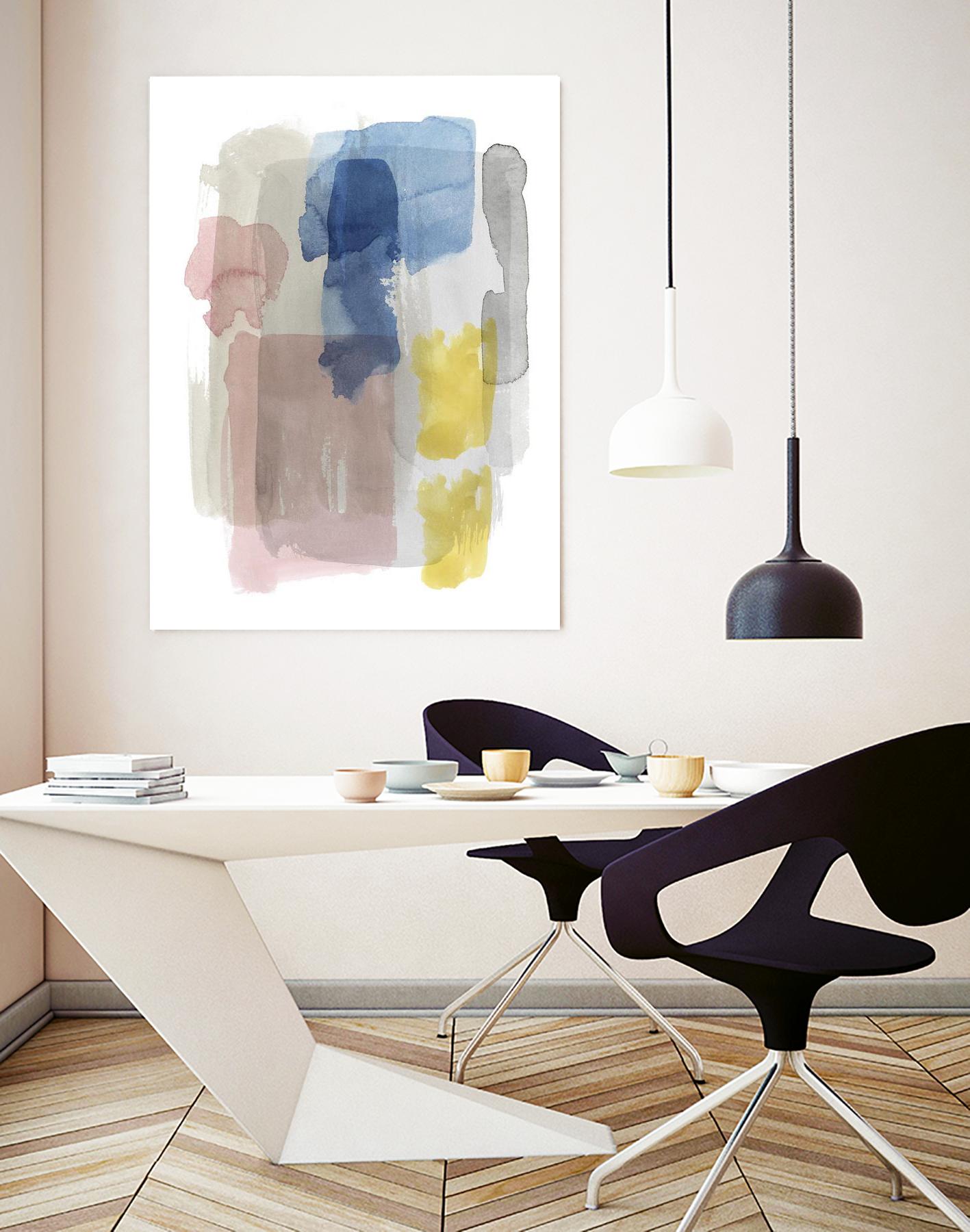 Puddle Pastel II by Grace Popp on GIANT ART - pastels abstract
