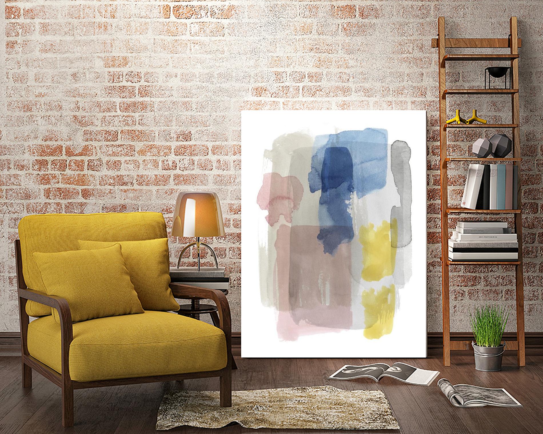 Puddle Pastel II by Grace Popp on GIANT ART - pastels abstract
