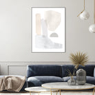 Sweet Simplicity I by Victoria Borges on GIANT ART - neutral abstract