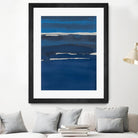 Sapphire Horizon I by Rob Delamater on GIANT ART - blue abstract