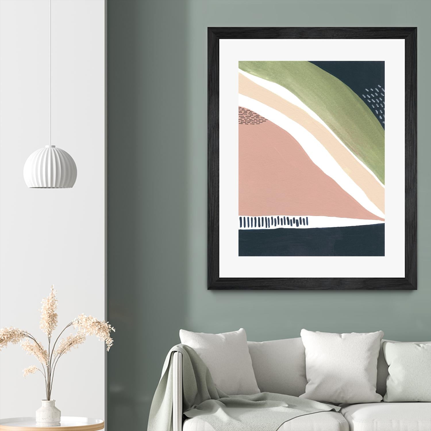 Simple Marks IV by Regina Moore on GIANT ART - pastels abstract