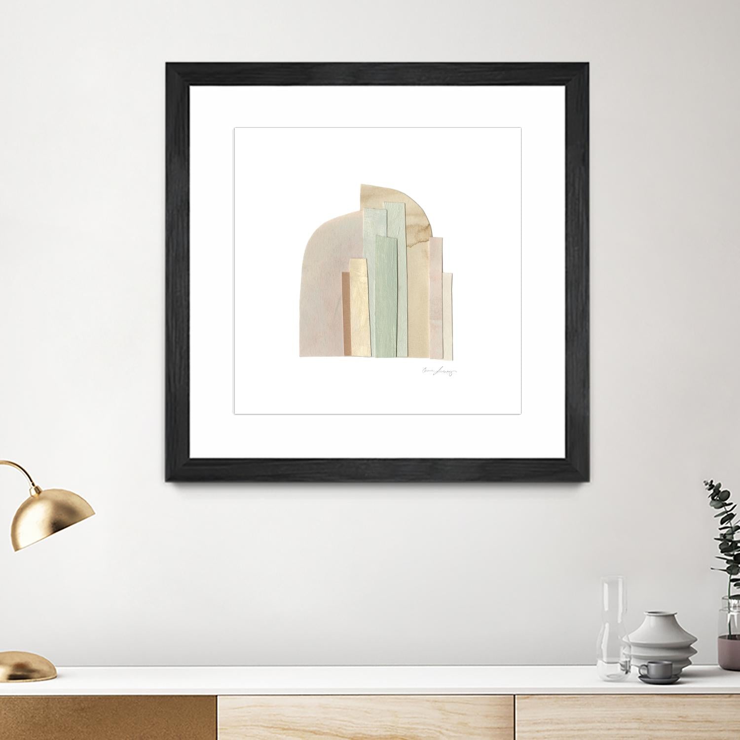 Flourescel I by Emma Scarvey on GIANT ART - pastels abstract