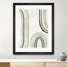 Modern Arc in Color I by June Erica Vess on GIANT ART - neutral abstract