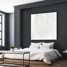 Arcobaleno Bianco IV by Emma Scarvey on GIANT ART - neutral abstract