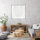 Arcobaleno Bianco IV by Emma Scarvey on GIANT ART - neutral abstract