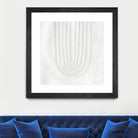 Arcobaleno Bianco IV by Emma Scarvey on GIANT ART - neutral abstract