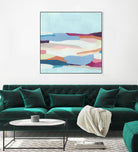 UA Stratascape I by June Erica Vess on GIANT ART - blue abstract