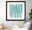 Spectrum Hieroglyph VII by June Erica Vess on GIANT ART - blue abstract