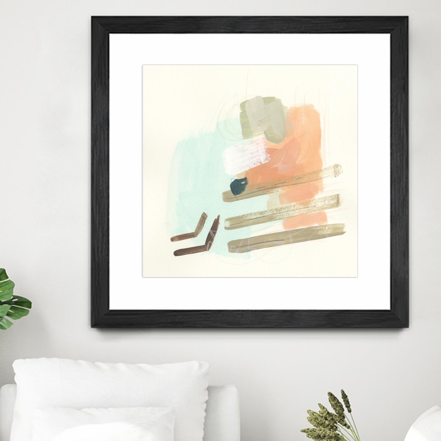 Key Note Shuffle I by June Erica Vess on GIANT ART - abstract