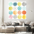 Pattern Pop I by June Erica Vess on GIANT ART - abstract