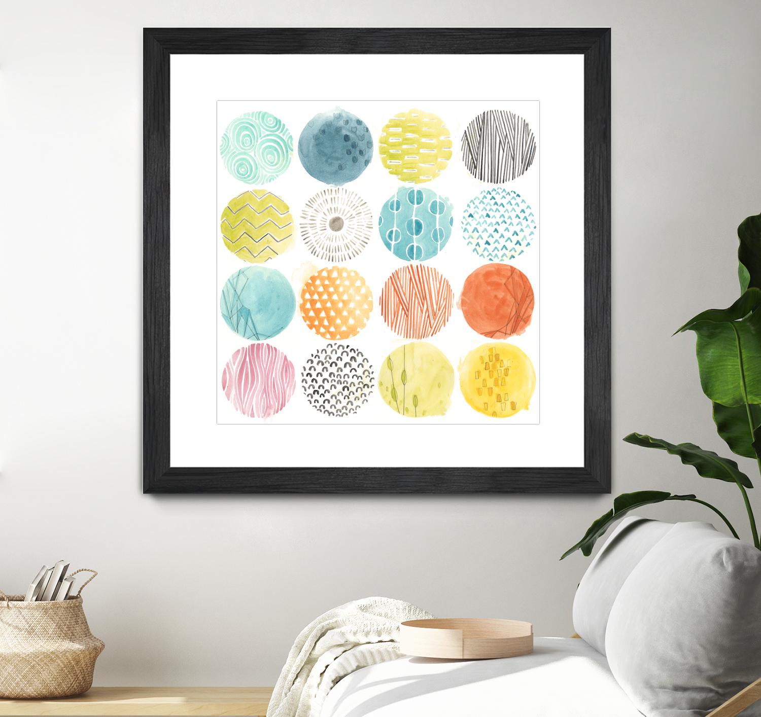 Pattern Pop I by June Erica Vess on GIANT ART - abstract