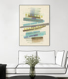 Balancing III by Nikki Galapon on GIANT ART - blue abstract