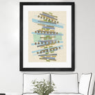Balancing IV by Nikki Galapon on GIANT ART - blue abstract