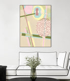 Elevated Pod I by Nikki Galapon on GIANT ART - green abstract