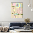 Elevated Pod I by Nikki Galapon on GIANT ART - green abstract
