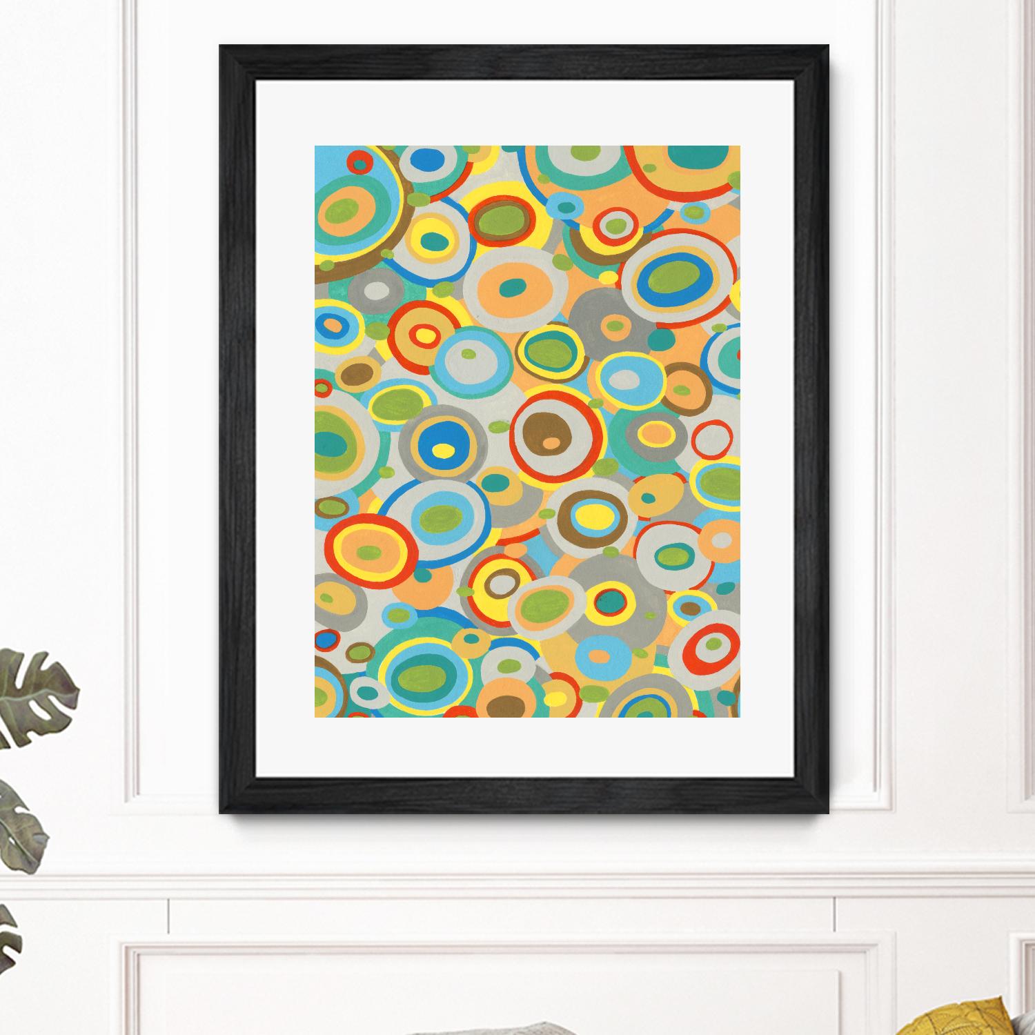 Overlapping Ovals I by Nikki Galapon on GIANT ART - abstract