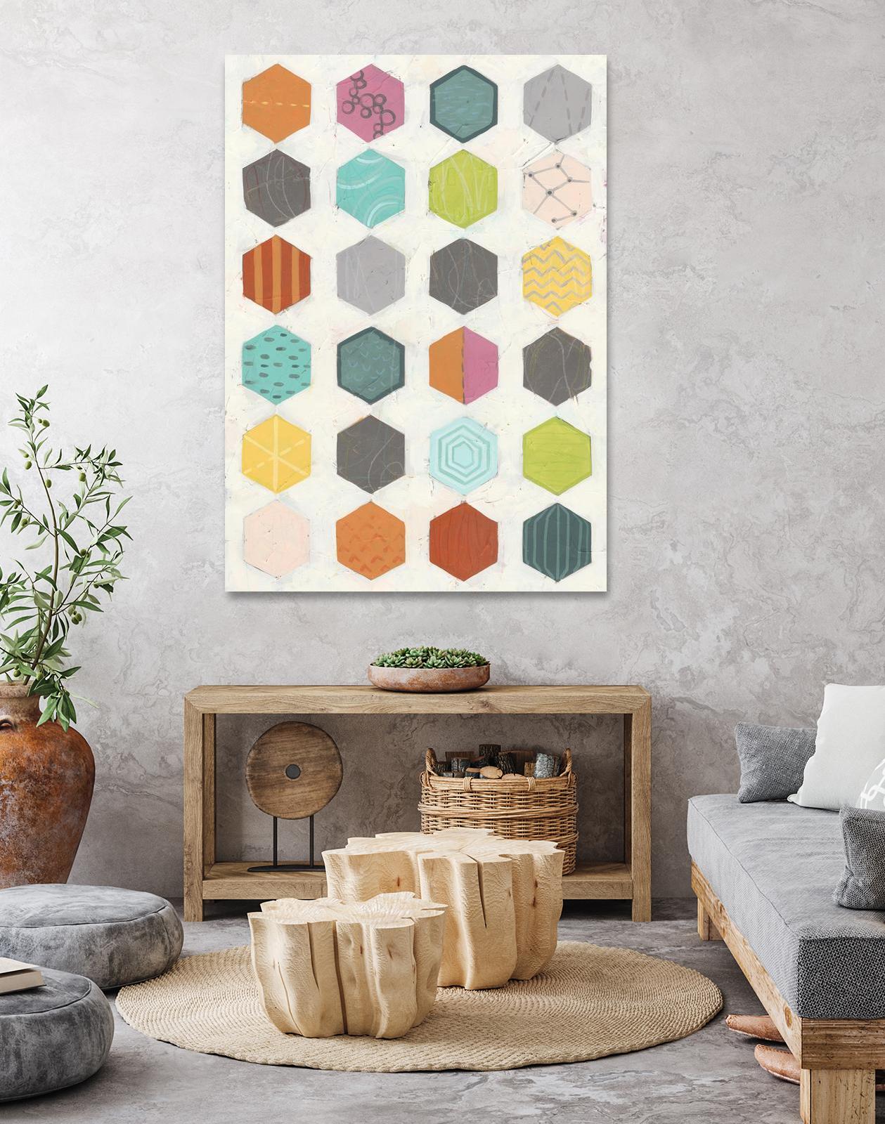 Pattern Interaction I by June Erica Vess on GIANT ART - abstract